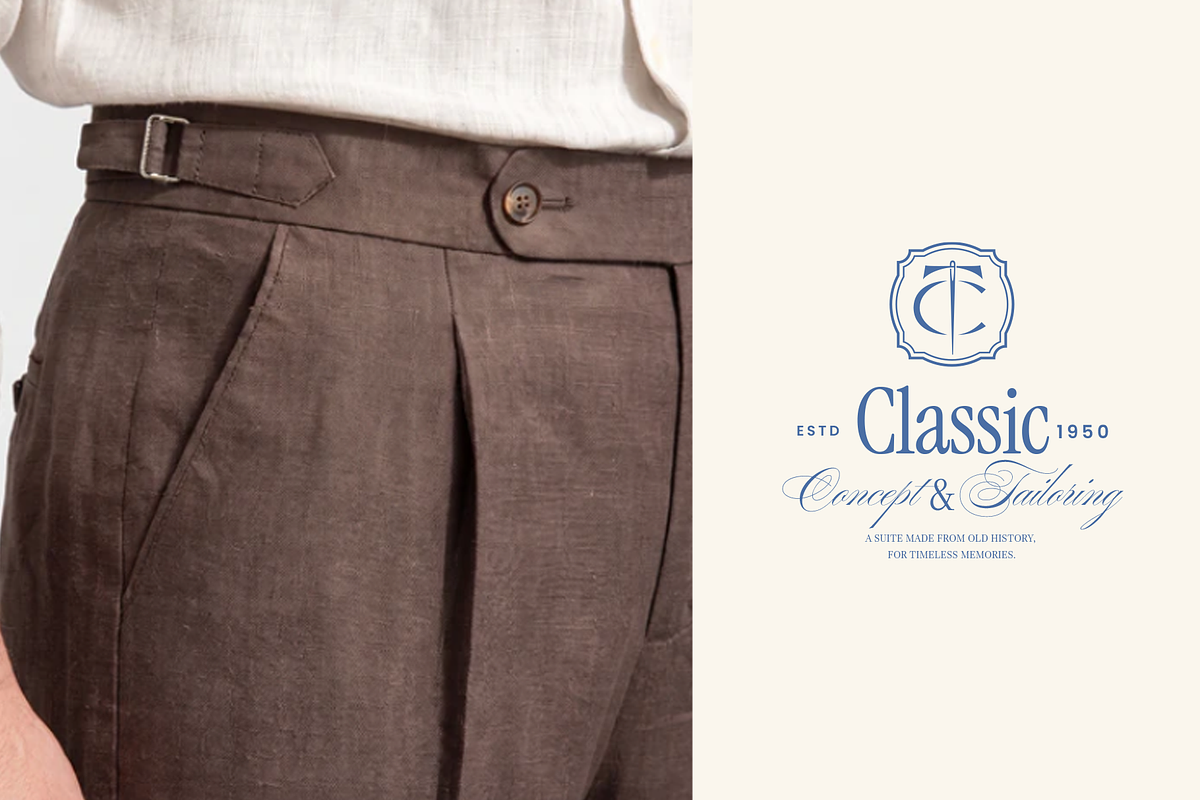 Old Money CT Monogram Tailor Logo, a Branding & Logo Template by Headfonts (Photo 2 of 10)