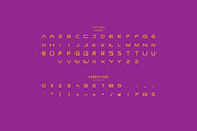 Rockpor - Modern Futuristic Typeface, a Sans Serif Font by Letterna (Thumbnail 3 of 4)