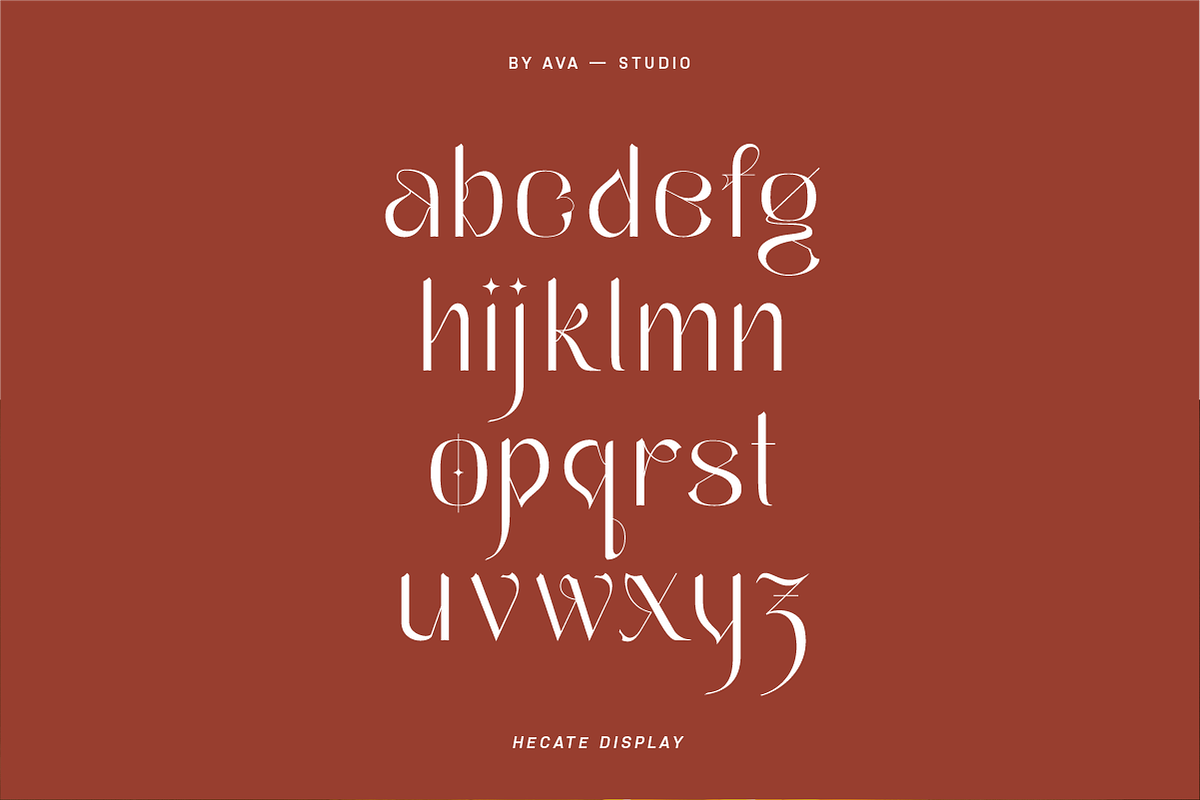 Hecate Sans Display, a Sans Serif Font by BY AVA — studio (Photo 5 of 8)