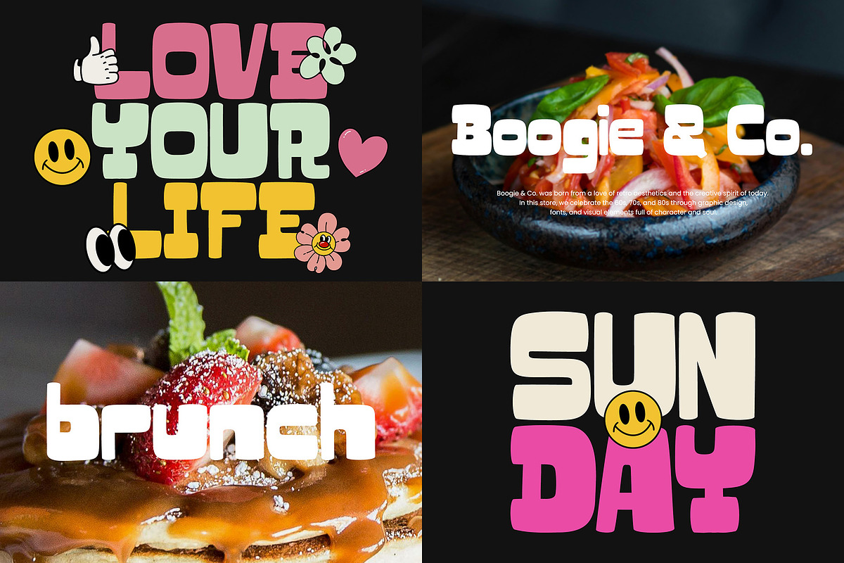Display Font Bundle, a Sans Serif Font by Typoraith Co (Photo 8 of 12)