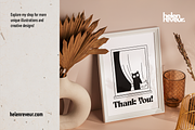Whimsical Cats Café, an Animal Illustration by helenreveur (Thumbnail 5 of 5)