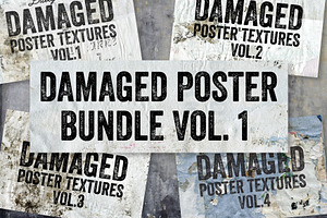 Damaged Poster Bundle Vol. 1