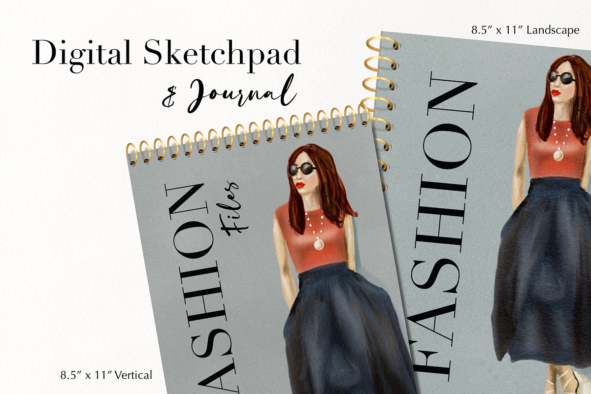 Fashion Lifestyle Set for Procreate, a Brush Add-On by Sofydoll Designs (Photo 3 of 10)