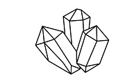 crystal and gemstone coloring pages, an Illustration by Amazin_art (Thumbnail 10 of 25)