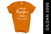 Gildan 5000 Mockup TShirt Bundle, a Shirt Mockup by lock and page (Thumbnail 12 of 22)