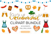 Oktoberfest  Clipart Bundle, an Object Graphic by LaBelezokaDesign (Thumbnail 1 of 4)