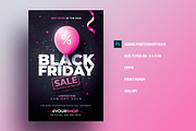 Black Friday Flyers, a Flyer Template by Rome B Creation (Thumbnail 2 of 3)