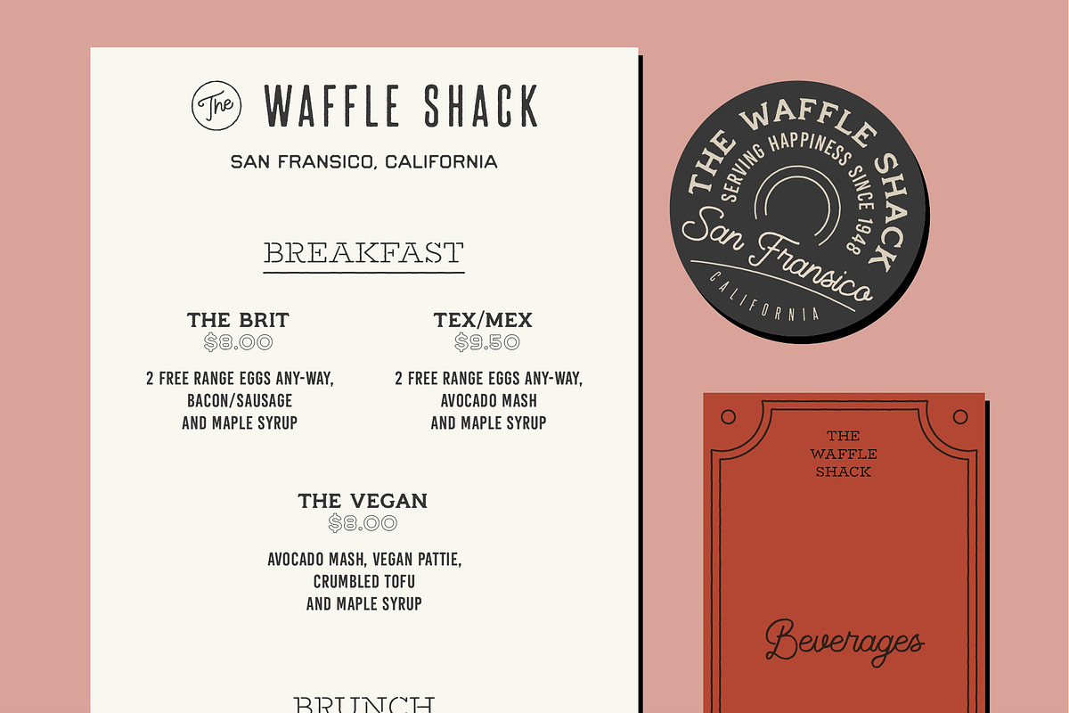 Handcrafted Americana Font Bundle, a Script Font by Studio Aurora (Photo 4 of 10)