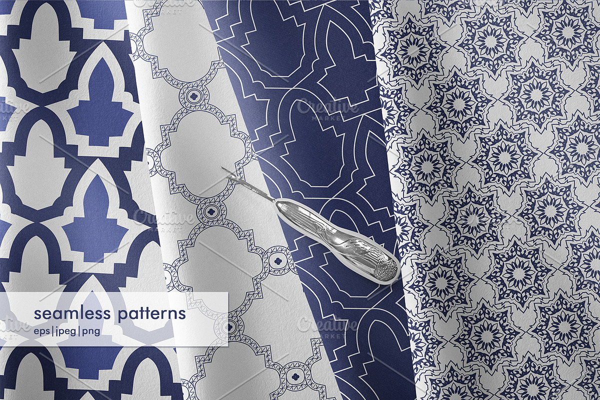 Oriental vector set, a Pattern Graphic by Sam2211 (Photo 3 of 10)
