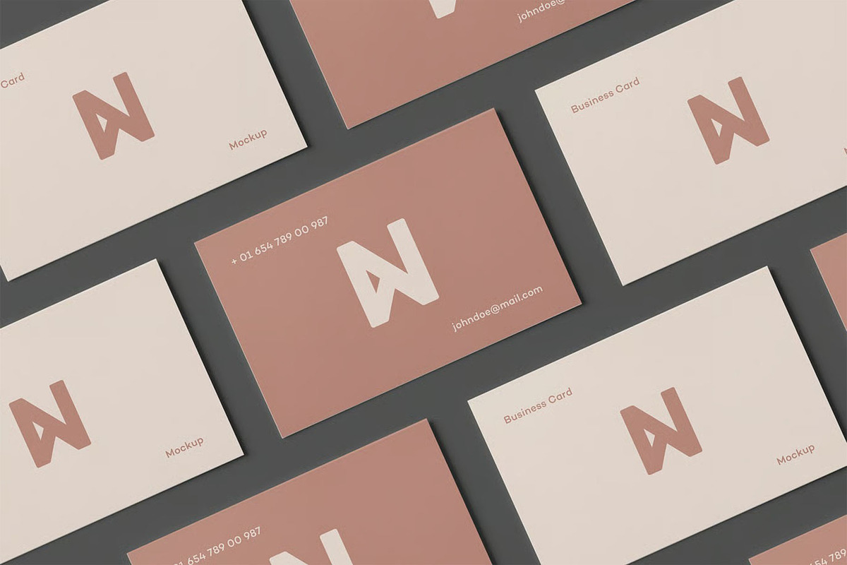 Bi-Fold Business Card Mock-up, an Advertising Mockup by zippypixelstudio (Photo 7 of 11)