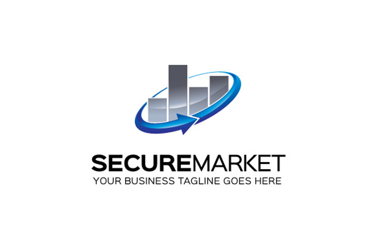 SecureMarket Logo Template, a Branding & Logo Template by The Branding ...
