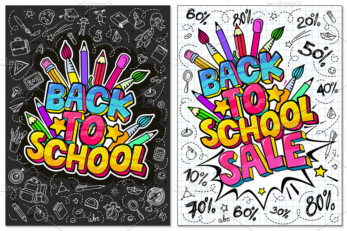 Back To School Bundle, a Decorative Illustration by VectorStory (Photo 2 of 3)