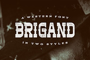 Brigand Typeface, a Slab Serif Font by Tugcu Design Co. (Thumbnail 1 of 4)