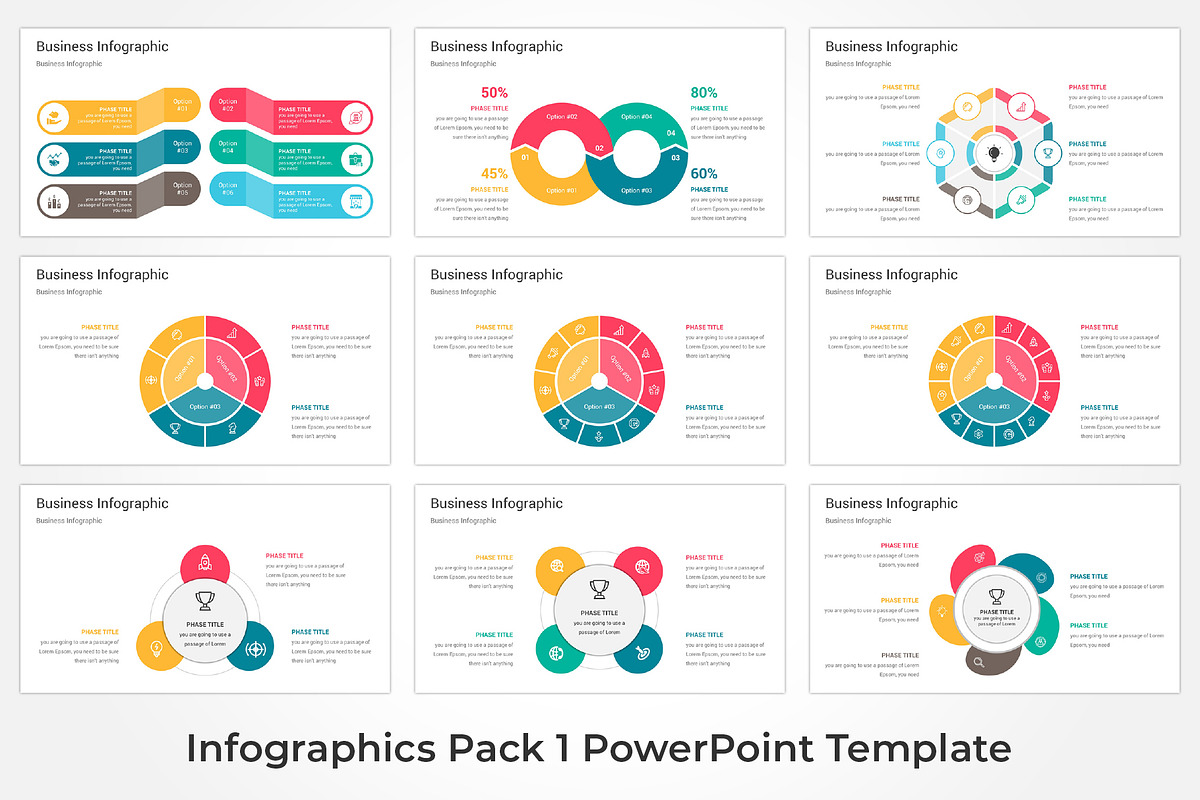 Infographics Pack1 Template, a Presentation Template by GraphicStan (Photo 19 of 20)