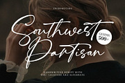 Southwest Partisan Handwriting Font, a Handwritten Font by Inviline.co (Thumbnail 1 of 13)