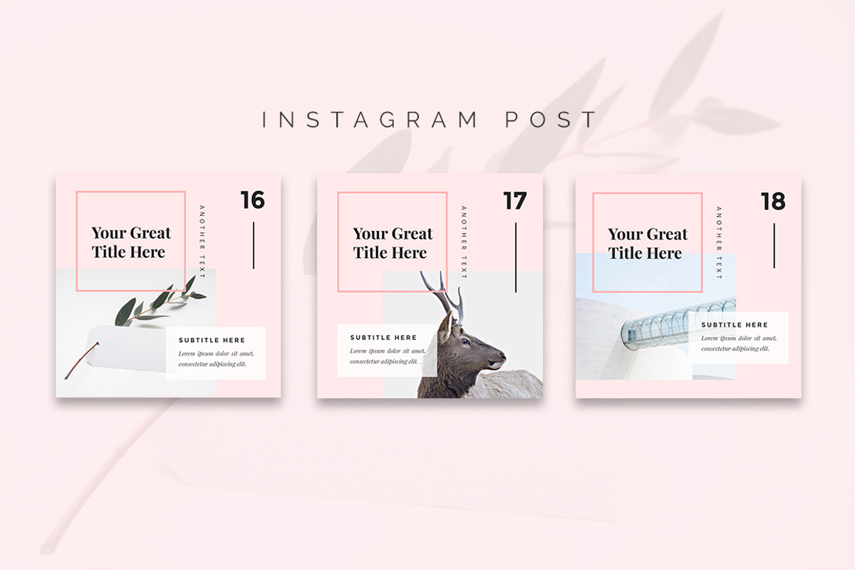 Florence Animated Instagram Posts, a Social Media Template by desvibes (Photo 8 of 9)