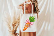 Happy Easter Carrot PNG, an Illustration by Libby Wishes (Thumbnail 4 of 6)