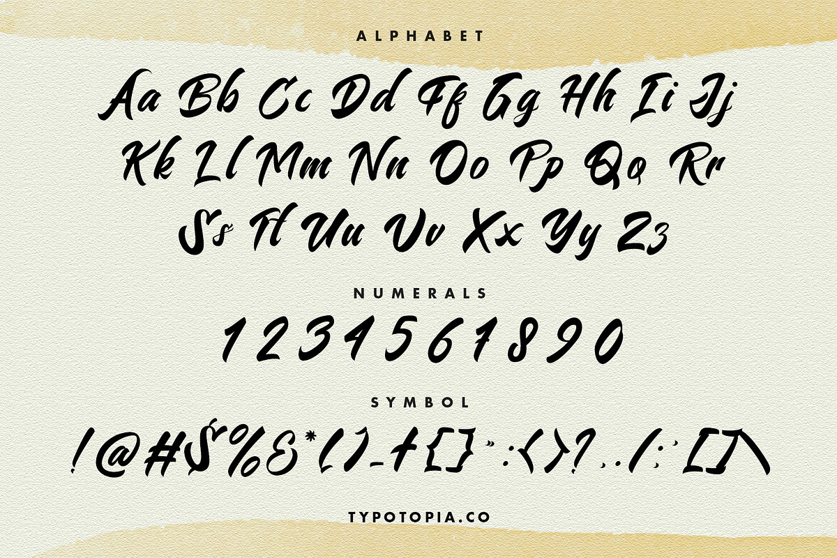 Sandye Script Font, a Script Font by edukka (Photo 5 of 7)