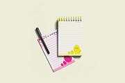 Colorful A6 Paper Notebook Mockup, a Books & Magazine Mockup by ianmikraz (Thumbnail 2 of 5)