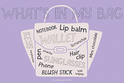 Lily Dusk whimsical display typeface, a Handwritten Font by alenaganzhela (Thumbnail 8 of 11)