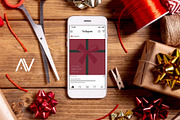 10 FESTIVE INSTAGRAM TEMPLATES, a Social Media Template by Anastasia_avgr (Thumbnail 4 of 4)