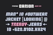 Barion – Bold Rounded Display Font, a Sans Serif Font by Drizy (Thumbnail 2 of 10)