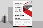 Business Conference Agenda Flyer, a Flyer Template by ContestDesign (Thumbnail 2 of 3)