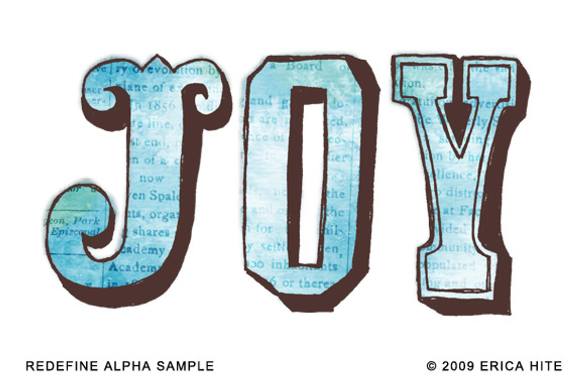 Redefine Alpha Brush Set, a Brush Add-On by Erica Hite (Photo 3 of 3)