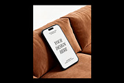 Phone Mockup Minimalist Velvety 4:5, an iPhone Mockup by rodrigofkaminski (Thumbnail 1 of 3)