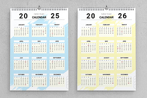 Wall Calendar Set 2025 To 2030