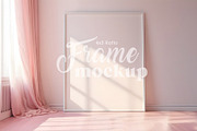 Rosé Room | Frame Mockup 4x5 Ratio, a Household Mockup by isjakimockups (Thumbnail 1 of 8)