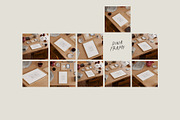 BURGUNDY | frame mockup with mat, a Household Mockup by Stykke Studio (Thumbnail 8 of 10)