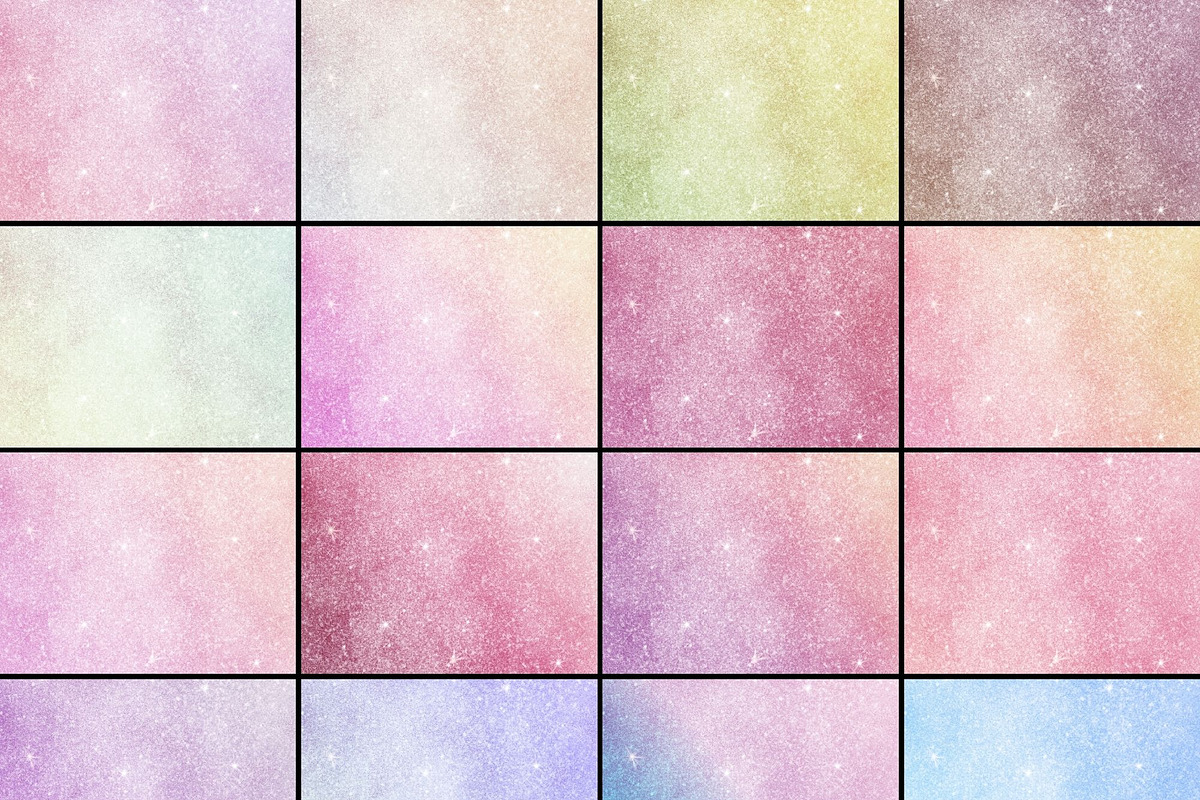 Glitter Backgrounds, an Illustration by Kandace Lalo Designs (Photo 3 of 3)