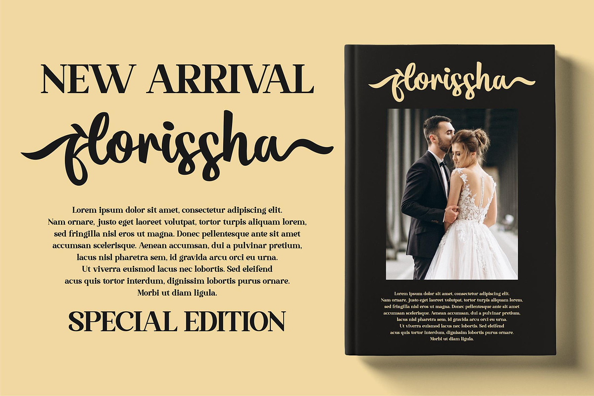 Flourissha Script LS, a Script Font by GranzCreative (Photo 10 of 20)