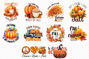 Fall Sublimation Bundle Vol.5, a Graphic by CraftlabSVG (Thumbnail 3 of 15)