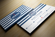 Marine Business Card, a Business Card Template by Marvel (Thumbnail 2 of 6)
