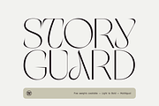 Story Guard — Contemporary Sans, a Sans Serif Font by Sign Studio (Thumbnail 1 of 15)