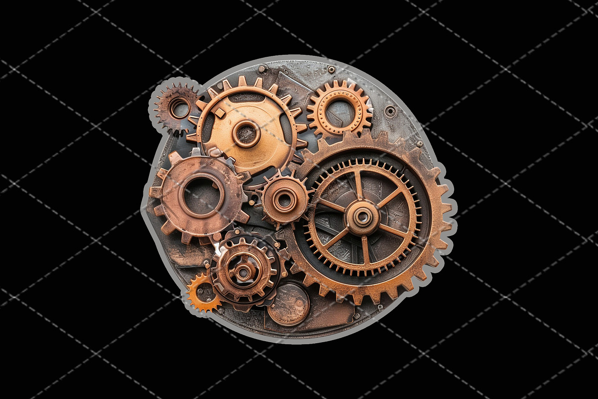 Steampunk Junk Journal Kit Images, an Object Graphic by NeatGrafix (Photo 4 of 10)