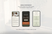 One Page Therapist Website, a Squarespace Template by Pretty Boss Designs (Thumbnail 5 of 6)