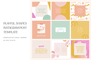 Playful Instagram Post Template Set, a Social Media Template by Brighten Made (Thumbnail 1 of 3)