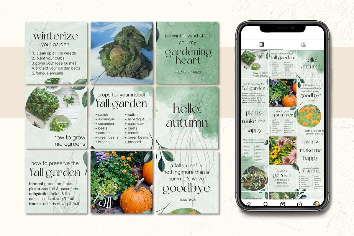 Canva Instagram Puzzle Template, a Social Media Template by Made by Melody (Photo 2 of 6)