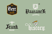 Europe Gothic balckletter font, a Blackletter Font by kaer_shop (Thumbnail 3 of 10)