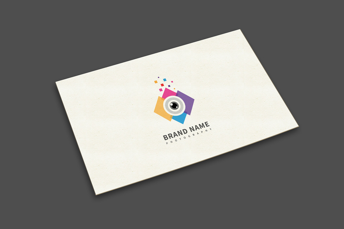 Camera lens vector logo design, a Branding & Logo Template by vexper (Photo 3 of 4)