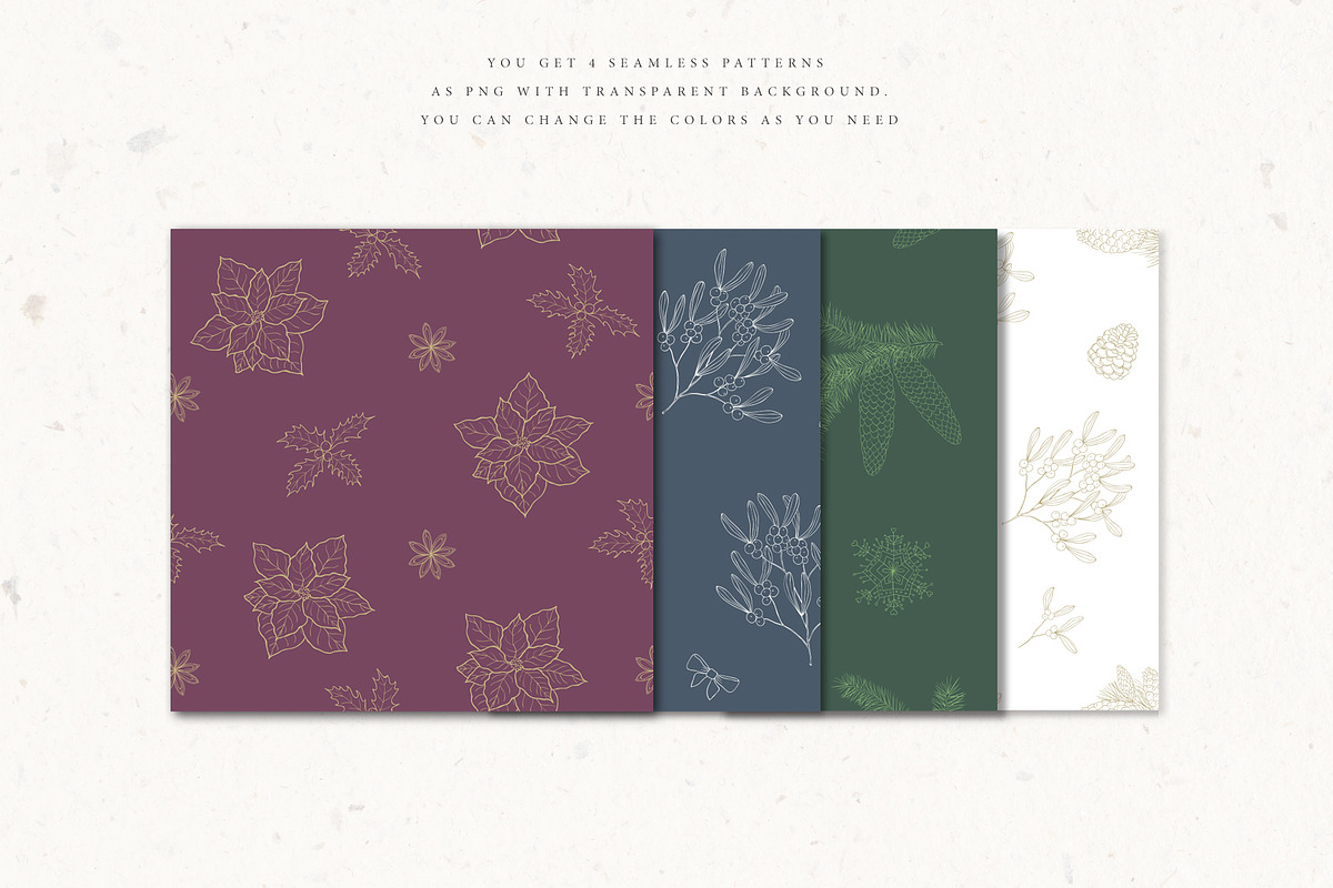 Сool CHRISTMAS Bundle., a Seasonal Illustration by Designwork (Photo 12 of 73)