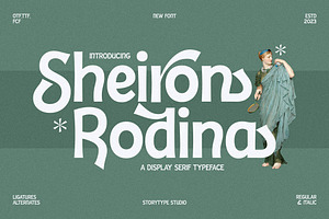 Sheiron Rodina A Display Serif Font