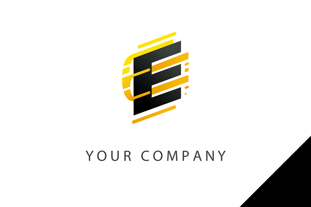 4 Modern Letter E logos, a Branding & Logo Template by HE Studio (Photo 4 of 5)
