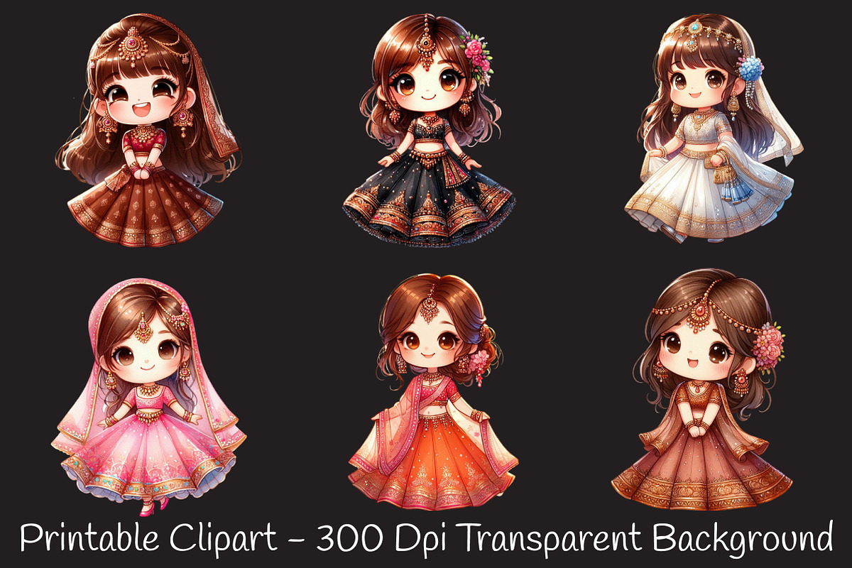Tiny Cute Princess  Clipart, an Illustration by RobertsArt (Photo 6 of 7)