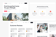 Homez - Real Estate Figma Template, an UI Kit Template by FinestDevs (Thumbnail 3 of 4)