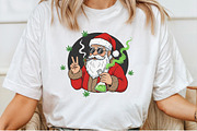 Santa Smoking PNG, an Illustration by Craft Nest (Thumbnail 4 of 6)
