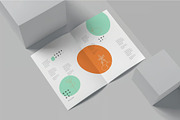 A4-A5-A6 Bi Fold Brochure Mockups, an Advertising Mockup by megostudi0 (Thumbnail 6 of 7)